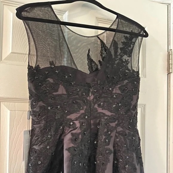 JJ’s House black cocktail dress NWT sz8 - Picture 2 of 7